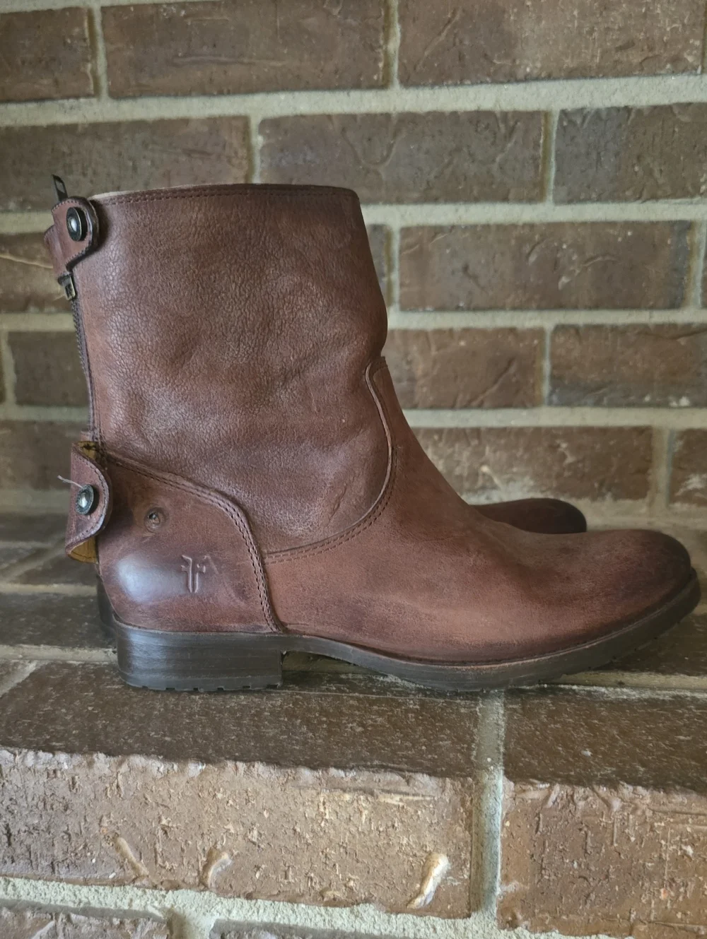 Frye brown leather